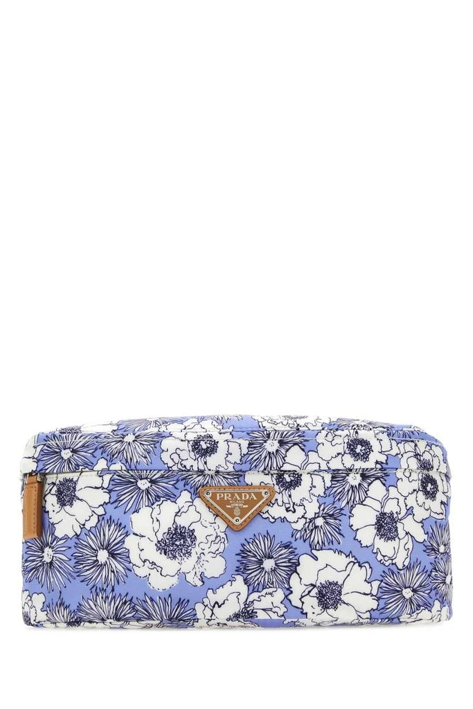 商品Prada|Prada Floral Printed Travel Toiletry,价格¥7221,第1张图片