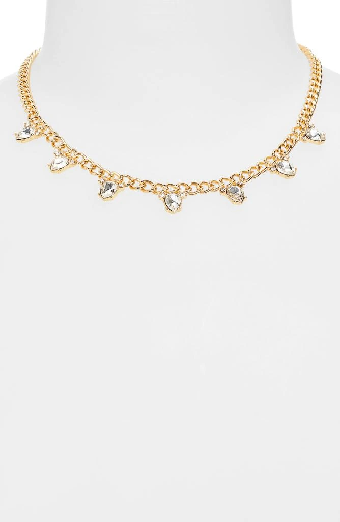 商品Nordstrom|Baguette CZ Shaker Chain Necklace,价格¥49,第2张图片详细描述