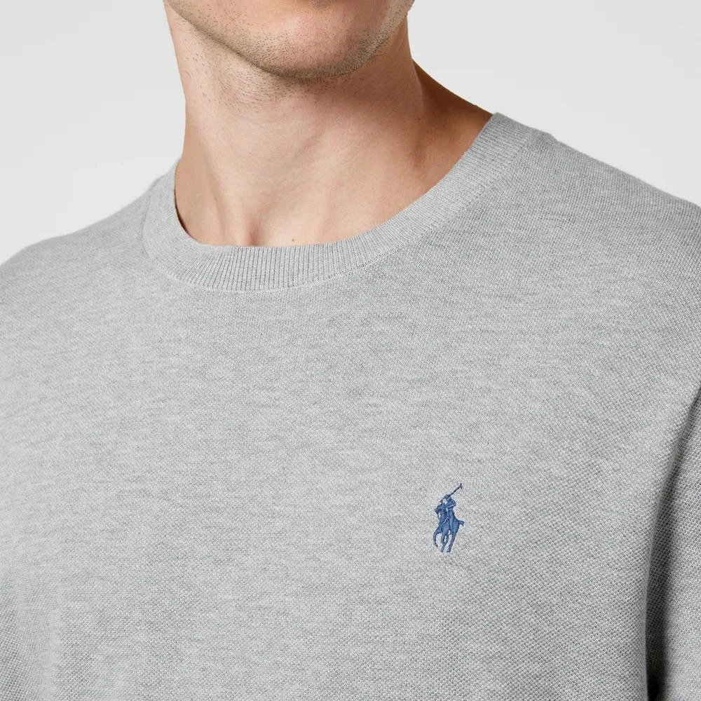 商品Ralph Lauren|Polo Ralph Lauren Logo-Embroidered Cotton-Piqué Jumper,价格¥655,第4张图片详细描述