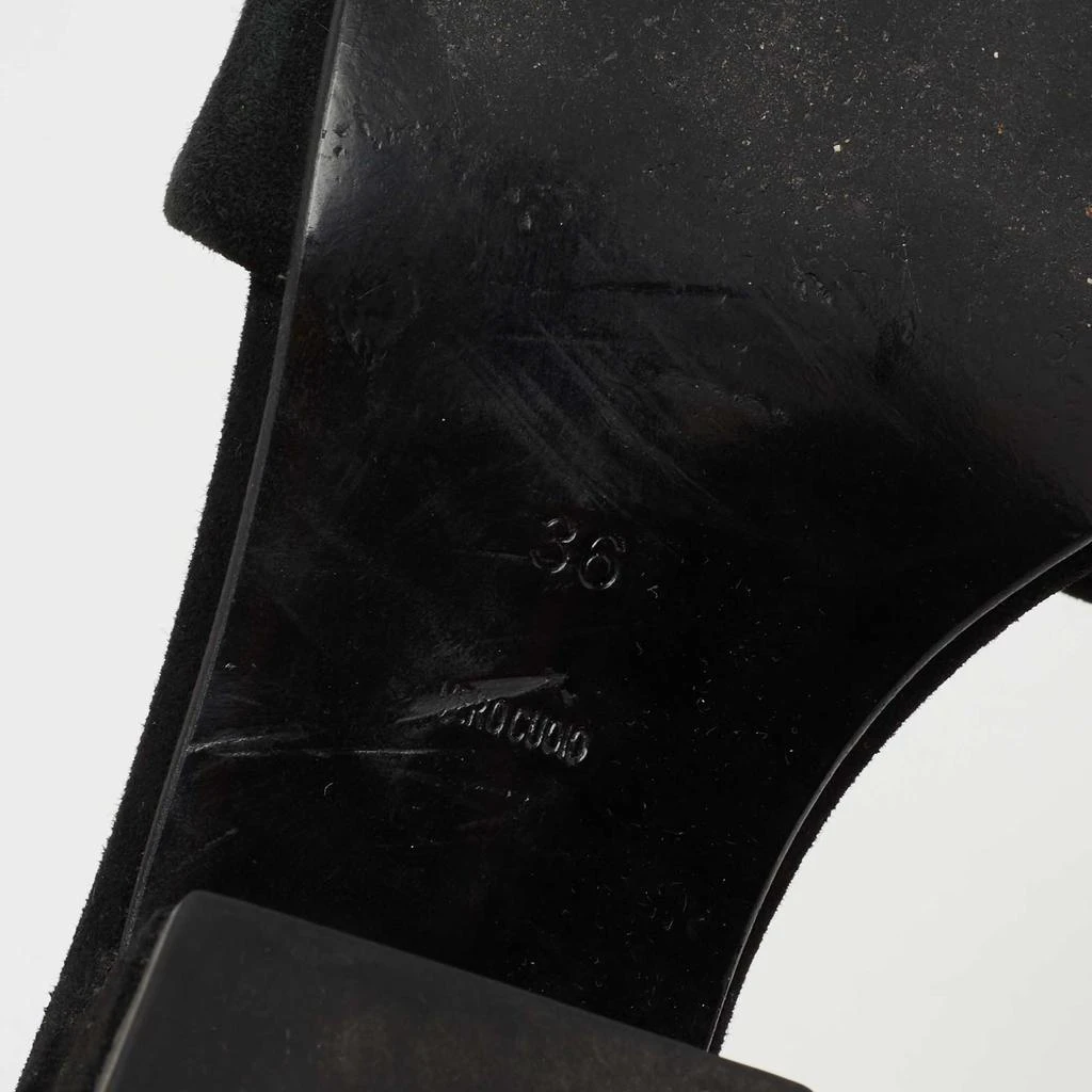 Alexander Wang Black Suede Lou Slide Sandals Size 36 商品