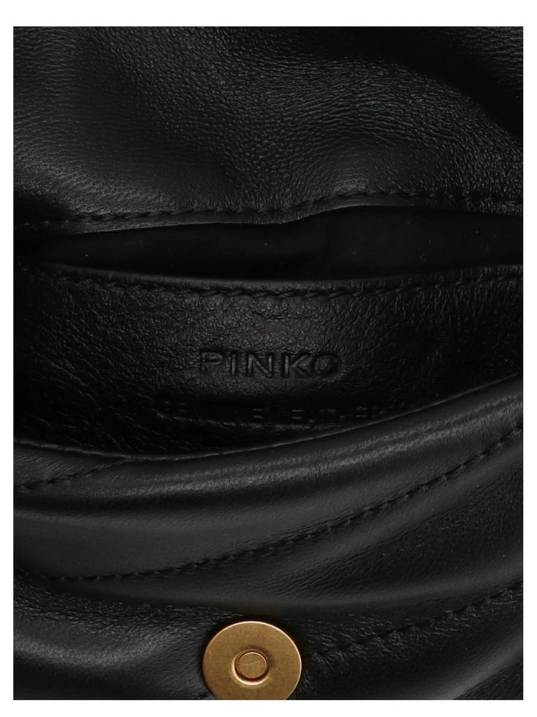 商品PINKO|Pinko Love Micro Puff Chain Linked Mini Crossbody Bag,价格¥1159,第4张图片详细描述