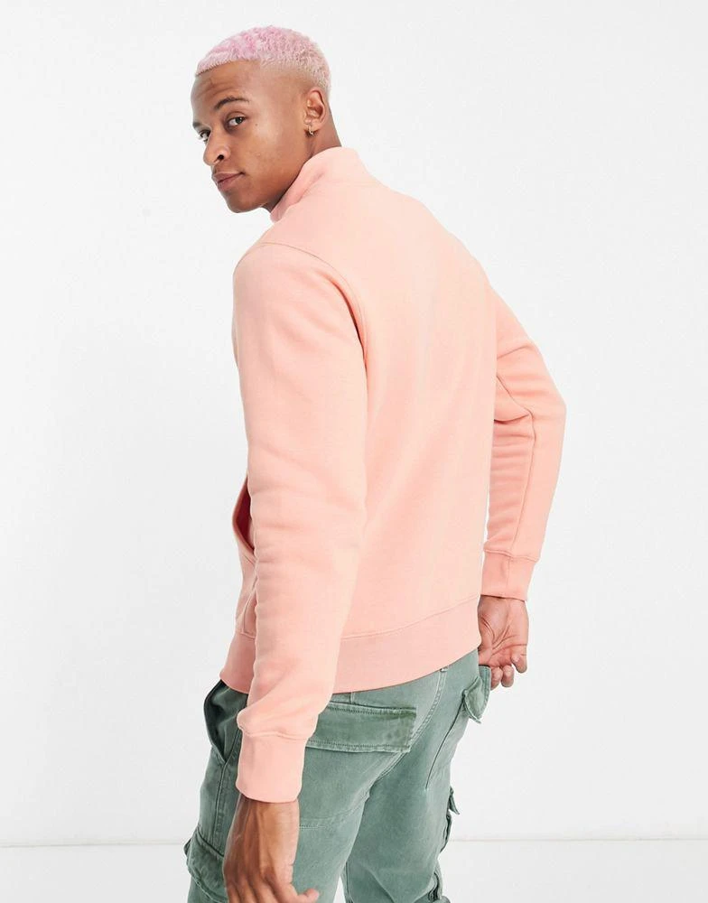 【轻微瑕疵】Nike Club half zip top in madder root 商品