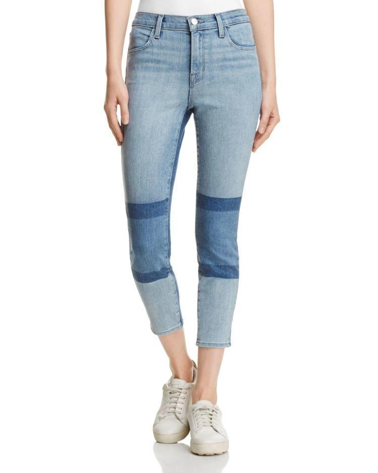 商品J Brand|Alana High Rise Crop Jeans in Soho - 100% Exclusive,价格¥714,第1张图片