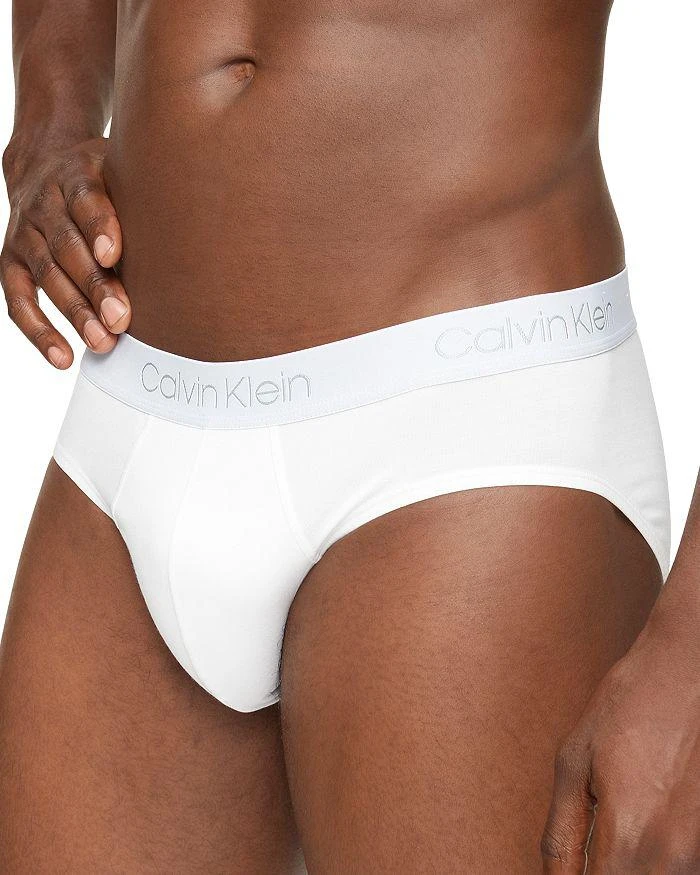 商品Calvin Klein|Cotton Blend Hip Briefs, Pack of 3,价格¥259,第2张图片详细描述