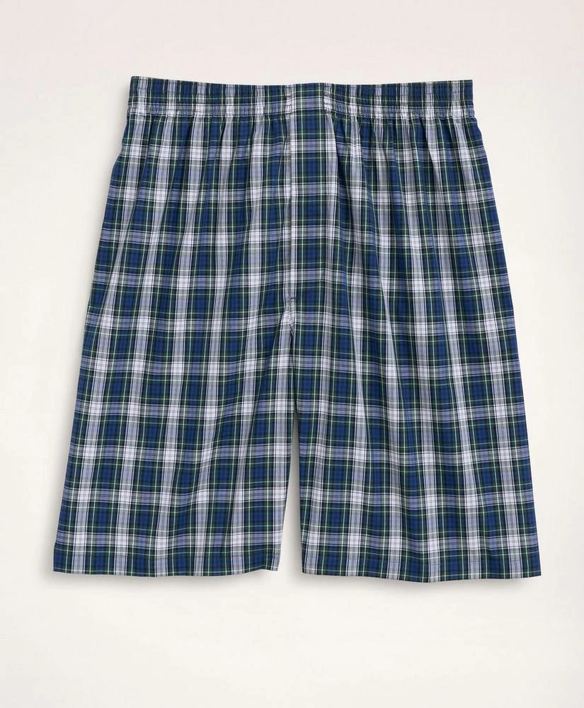 商品Brooks Brothers|Cotton Broadcloth Tartan Short Pajamas,价格¥407,第4张图片详细描述