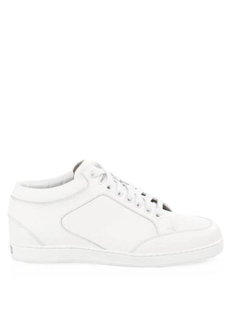 商品Jimmy Choo|Jimmy Choo - Miami Leather Low-Top Sneakers,价格¥2597,第5张图片详细描述