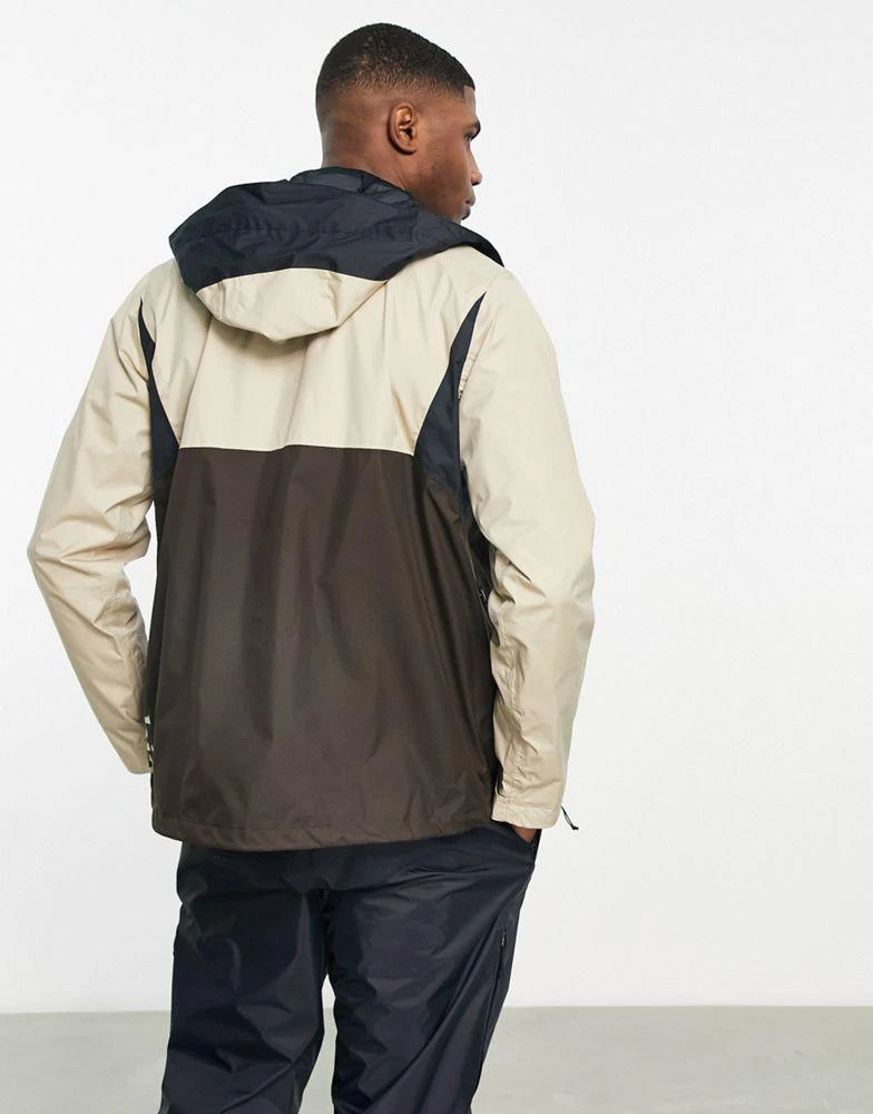 商品Columbia|Columbia Inner Limits II waterproof jacket in brown and stone,价格¥495,第2张图片详细描述