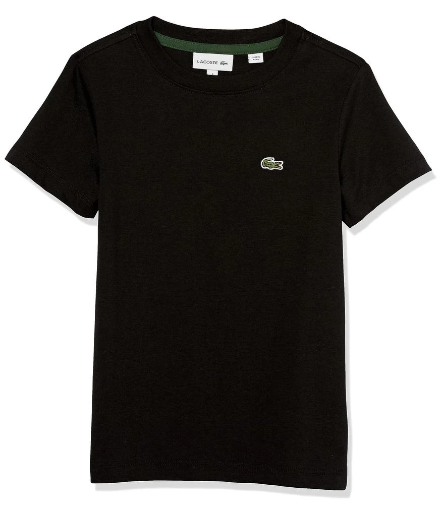 商品Lacoste|Short Sleeve Crew Neck Classic Cotton T-Shirt (Big Kids),价格¥304,第1张图片