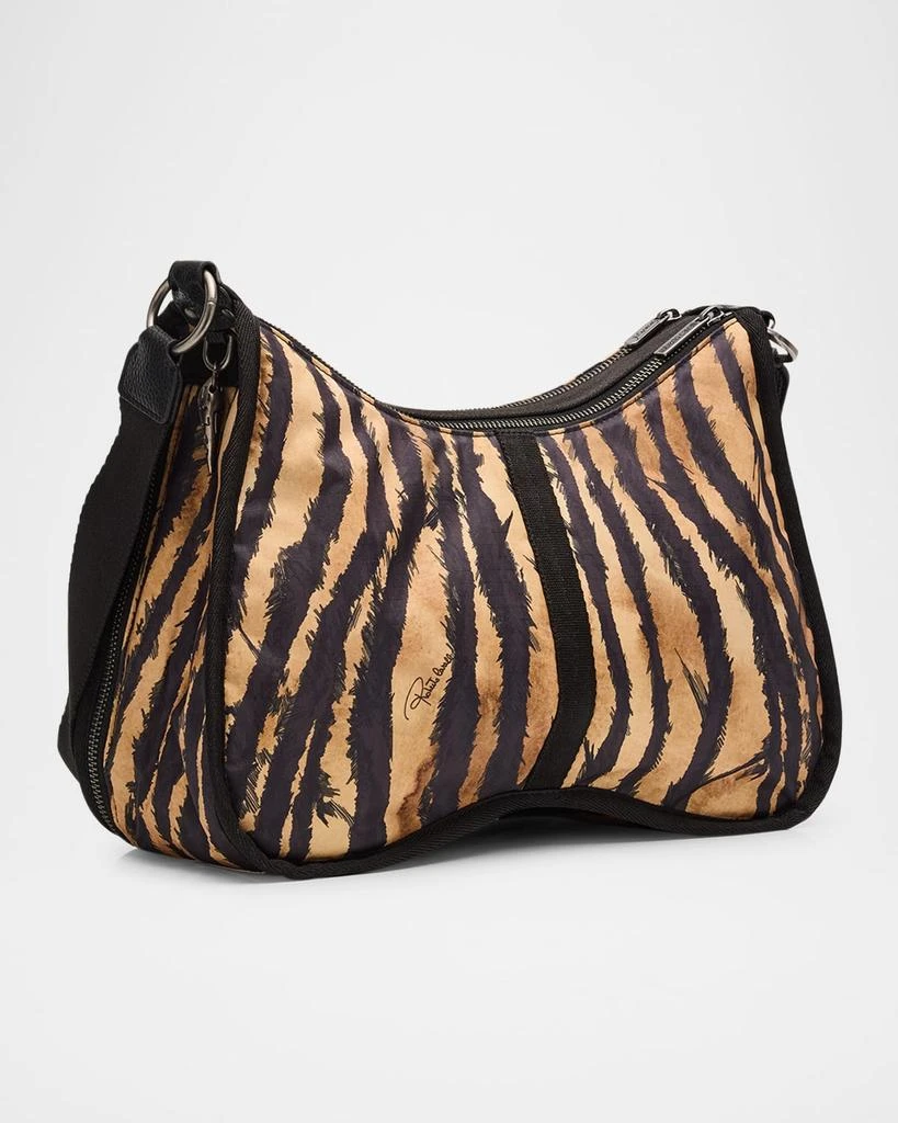 商品LeSportsac|x Roberto Cavalli Torino Zebra-Print Crossbody Bag,价格¥3059,第3张图片详细描述