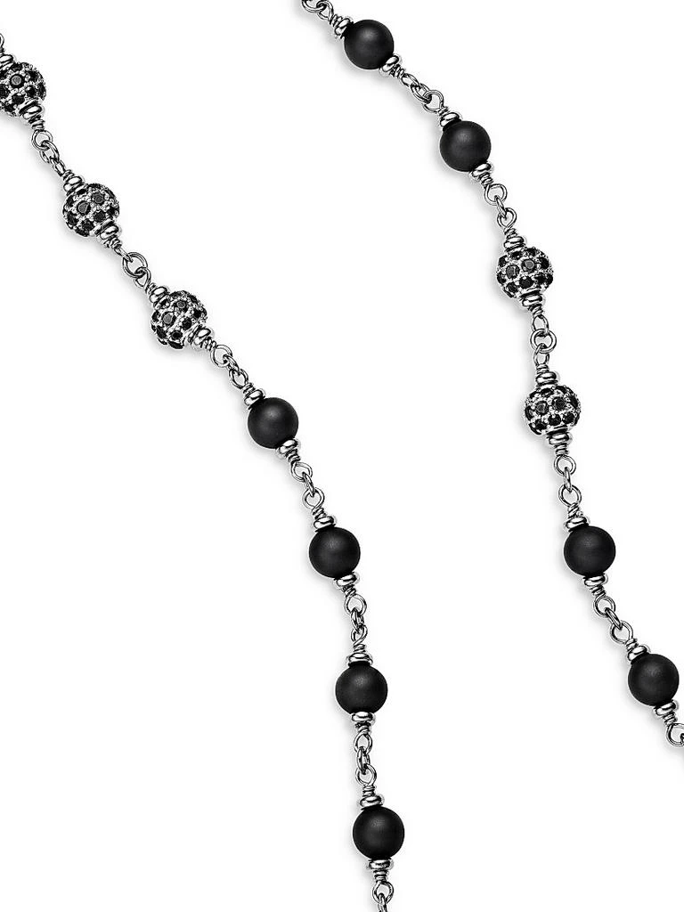 商品David Yurman|Spiritual Beads Rosary Necklace in Sterling Silver,价格¥23670,第3张图片详细描述
