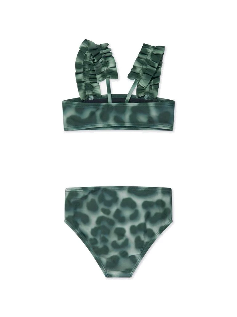 商品MOLO|Molo Kids Nice Leopard Printed Ruffled Bikini Set,价格¥587,第2张图片详细描述