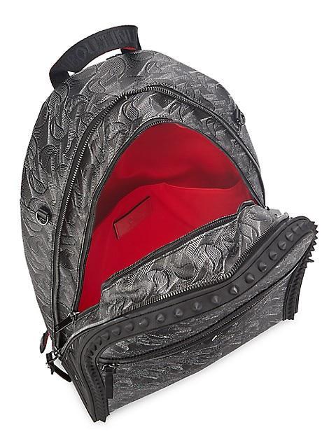 商品Christian Louboutin|Backparis Cotton-Blend Backpack,价格¥15383,第5张图片详细描述