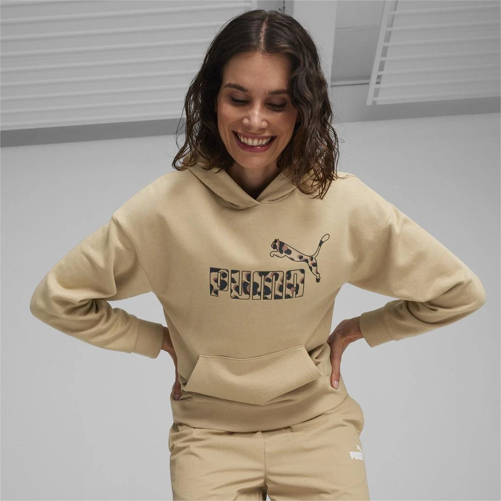 商品Puma|PUMA Women's ESS+ ANIMAL Hoodie,价格¥222,第3张图片详细描述