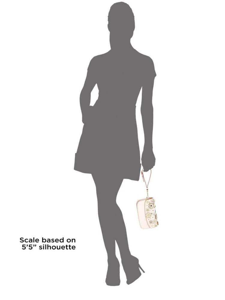 商品Coach|花朵皮革手袋,价格¥2221,第3张图片详细描述