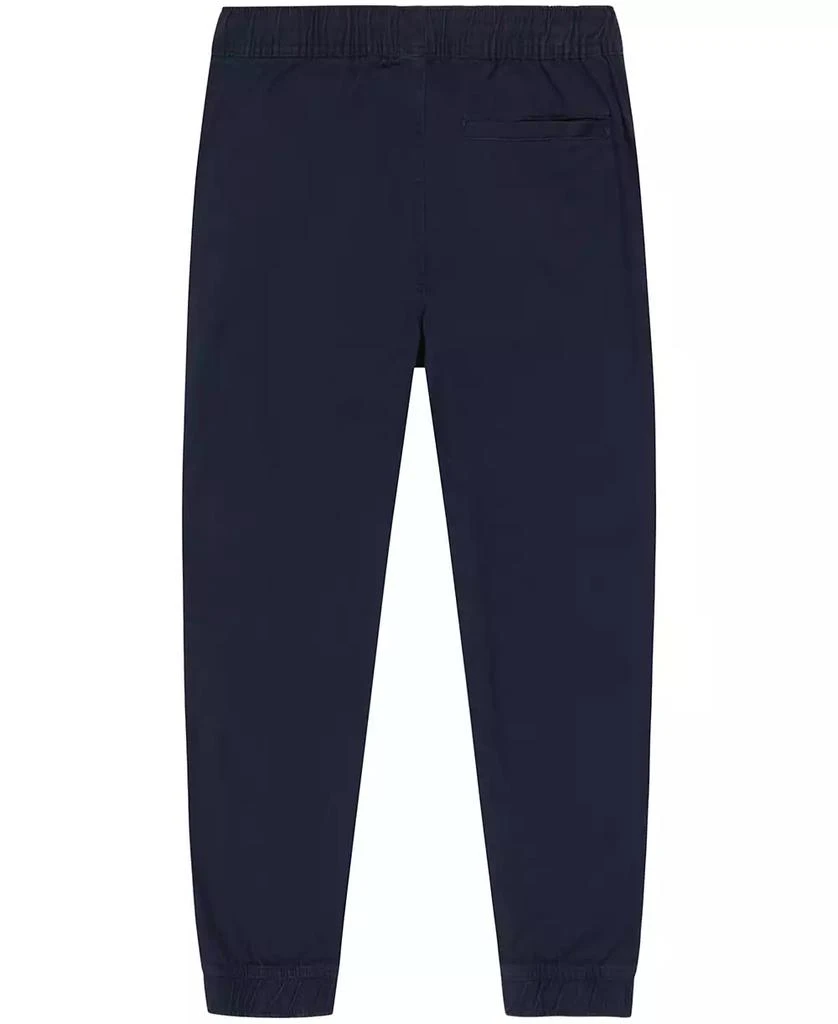 商品Nautica|Little Boys Uniform Evan Tapered-Fit Stretch Joggers with Reinforced Knees,价格¥120,第2张图片详细描述