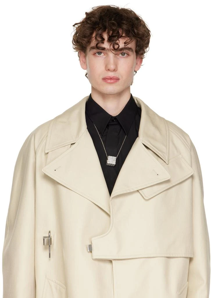 商品Givenchy|Silver G Square Necklace,价格¥2312,第2张图片详细描述