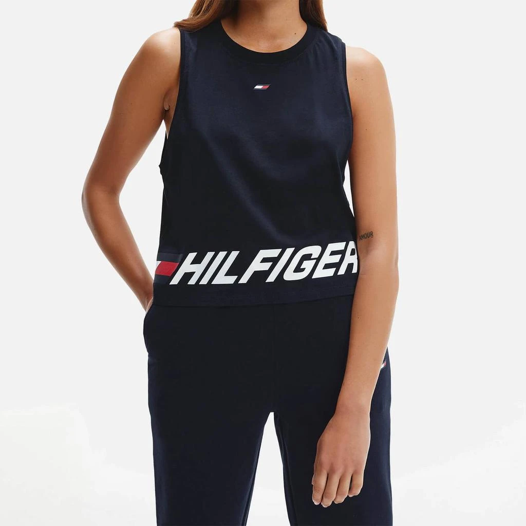 商品Tommy Hilfiger|Tommy Sport Women's Relax Wrapped Print Tank Top - Desert Sky,价格¥118,第1张图片