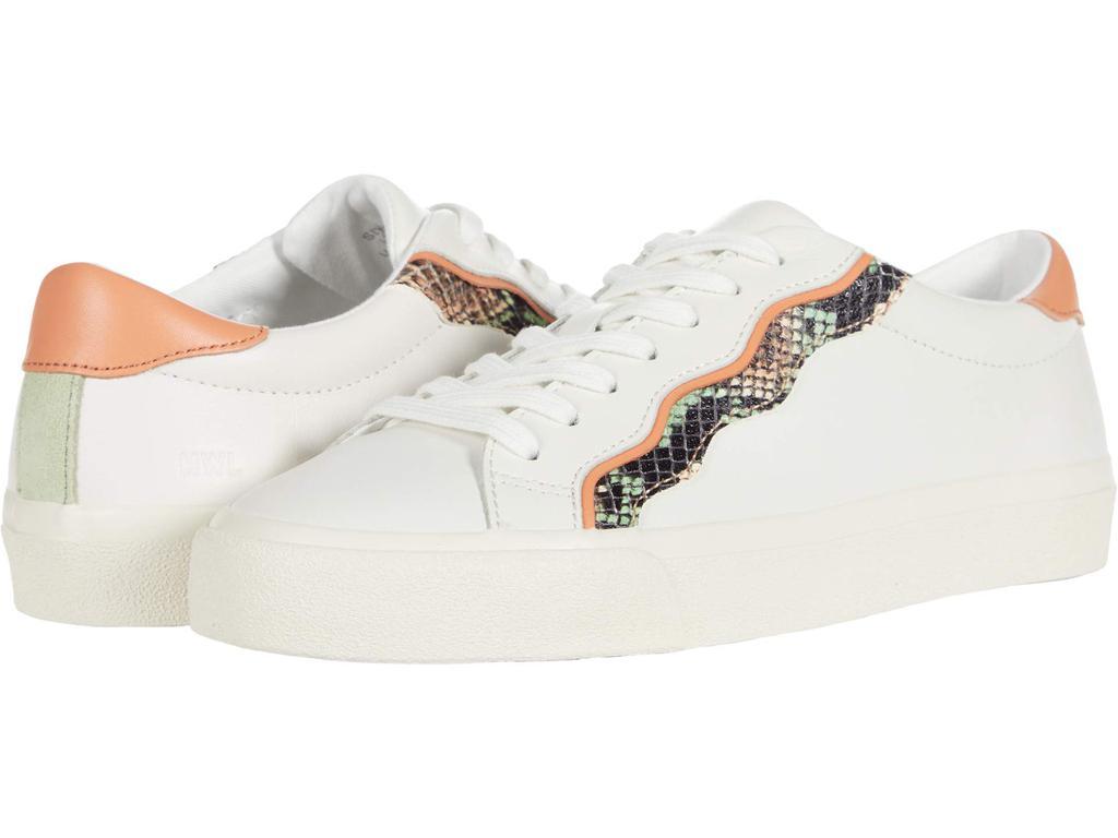 商品Madewell|Sidewalk Low Top Sneaker in Wavy Snake,价格¥286,第1张图片