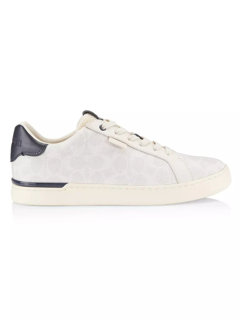 商品Coach|Low-Top Monogram Logo Sneakers,价格¥949,第1张图片