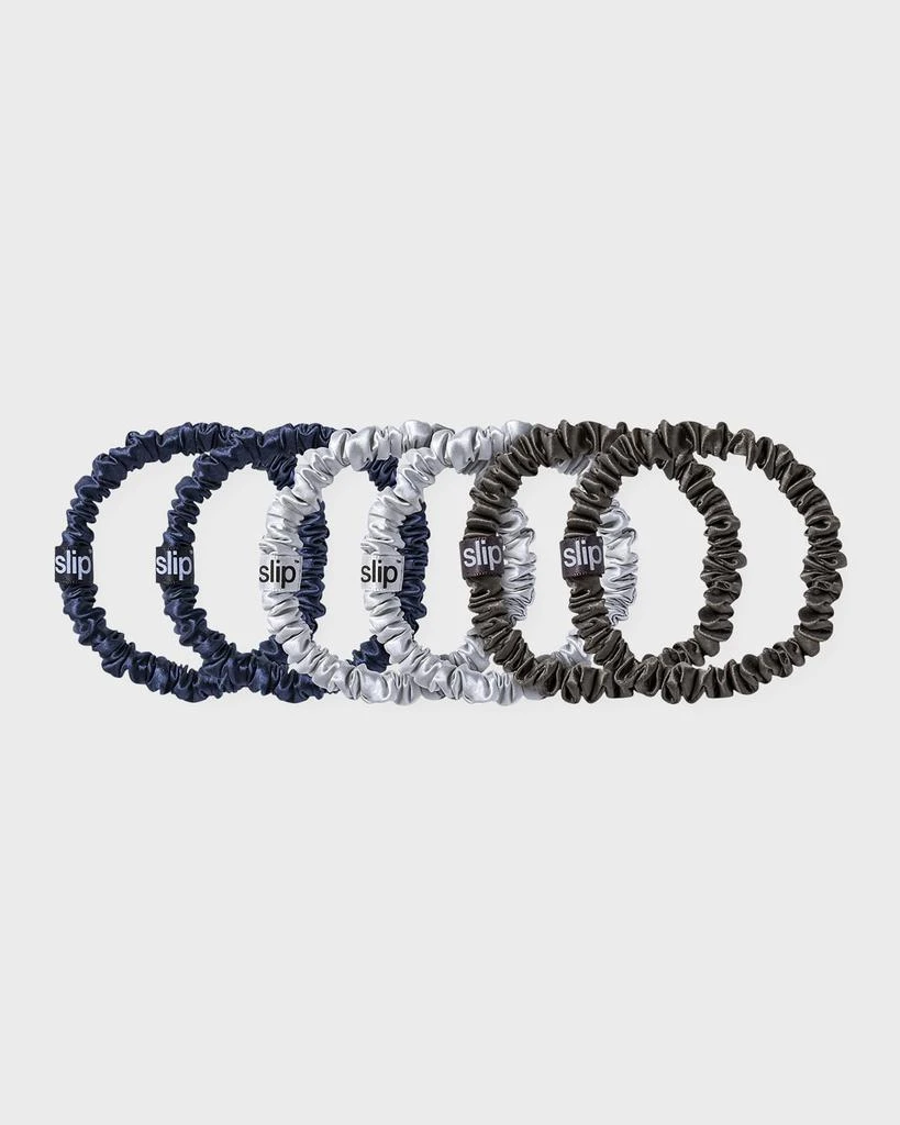 商品Slip|Pure Silk Skinny Scrunchies,价格¥357,第1张图片