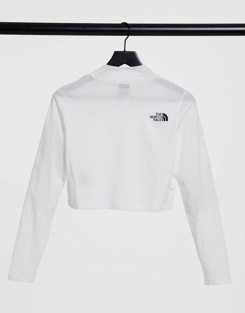The North Face Nekku long sleeve t-shirt in white Exclusive at ASOS商品第2张图片规格展示