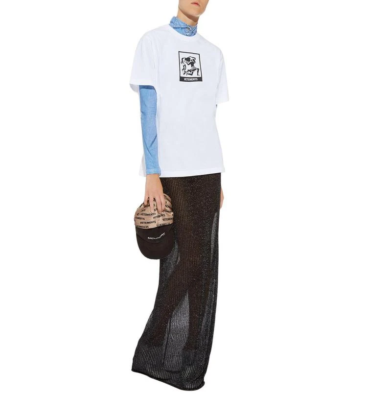 商品Vetements|Aquarius Horoscope T-Shirt,价格¥521,第3张图片详细描述