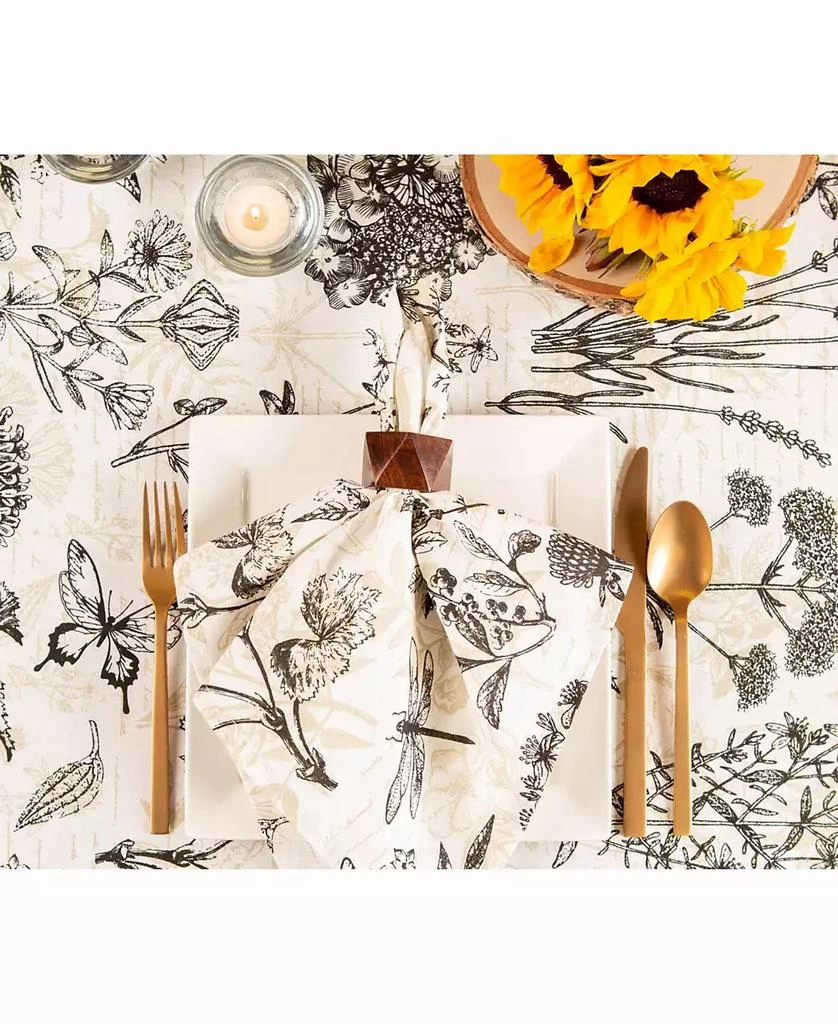 商品Design Imports|Botanical Print Table cloth 60" X 84",价格¥282,第5张图片详细描述