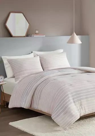 商品Echo Design|Design 3 Piece Striped Comforter Set,价格¥512,第1张图片