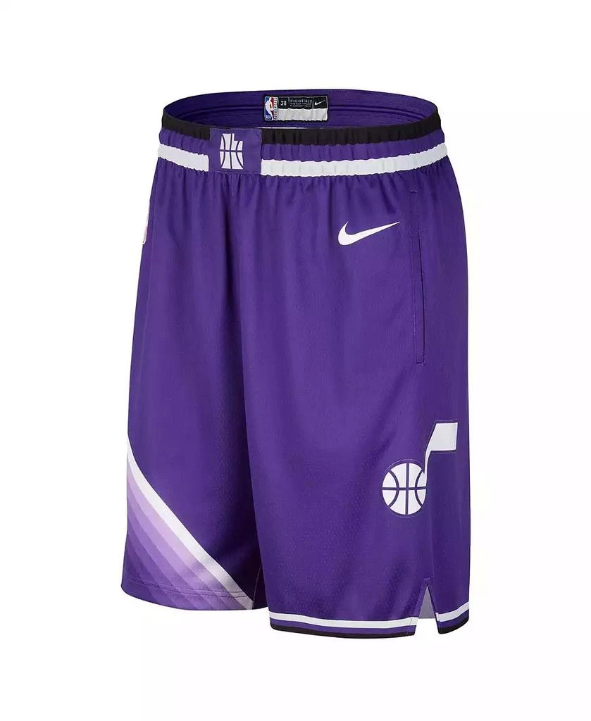 商品NIKE|Men's Purple Utah Jazz 2023/24 City Edition Swingman Shorts,价格¥684,第2张图片详细描述