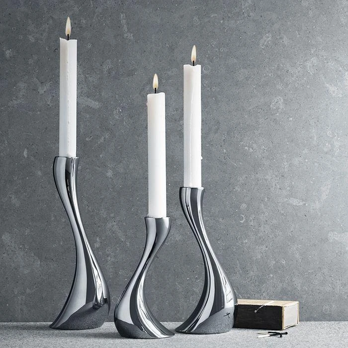 商品Georg Jensen|Cobra Candleholder, Set of 3,价格¥1875,第3张图片详细描述