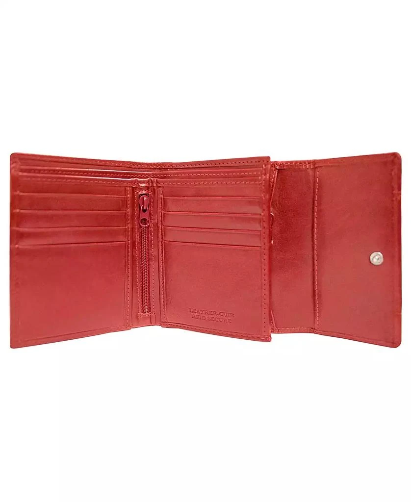 Casablanca Collection RFID Secure Ladies Small Clutch Wallet 商品