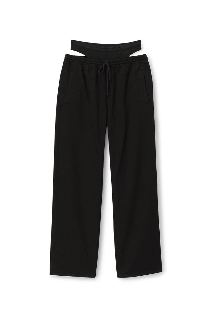 商品Alexander Wang|Layered Track Pant In Denim,价格¥1690,第1张图片