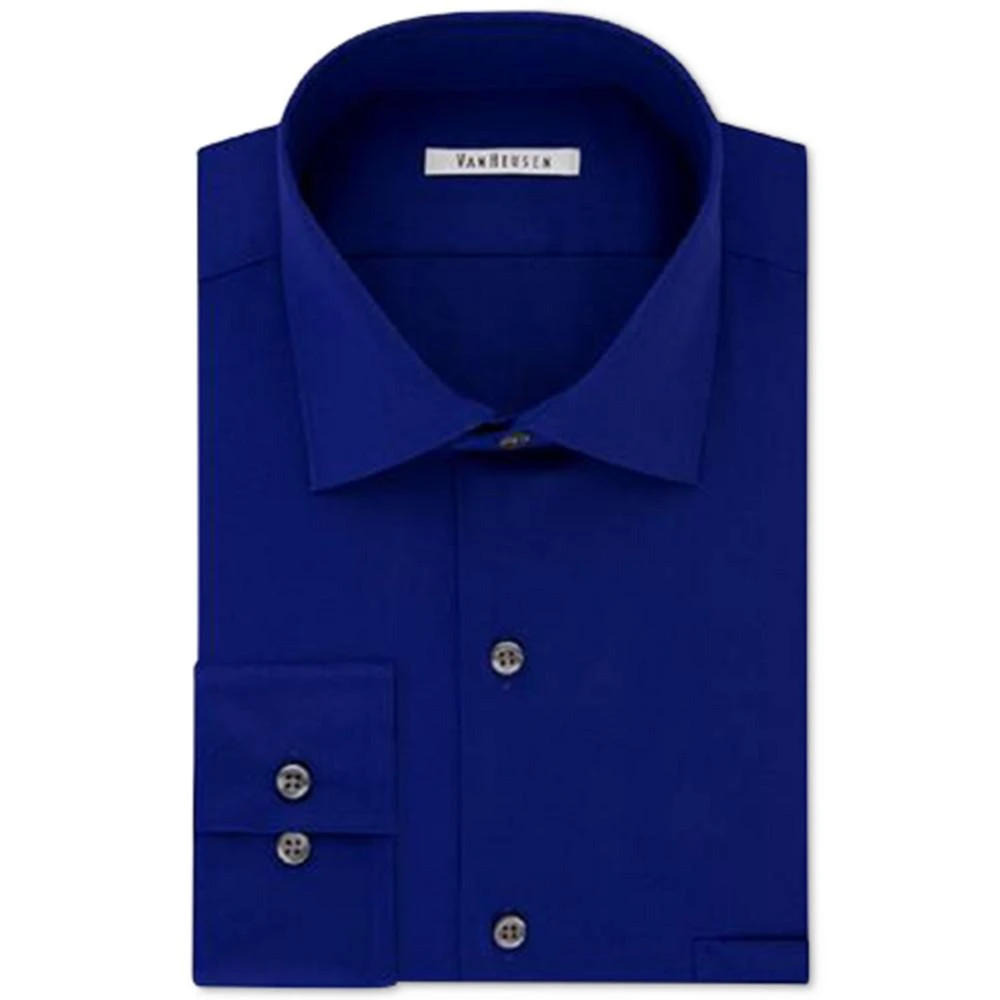 商品Van Heusen|Men's Slim-Fit Flex Collar Stretch Solid Dress Shirt,价格¥248,第1张图片