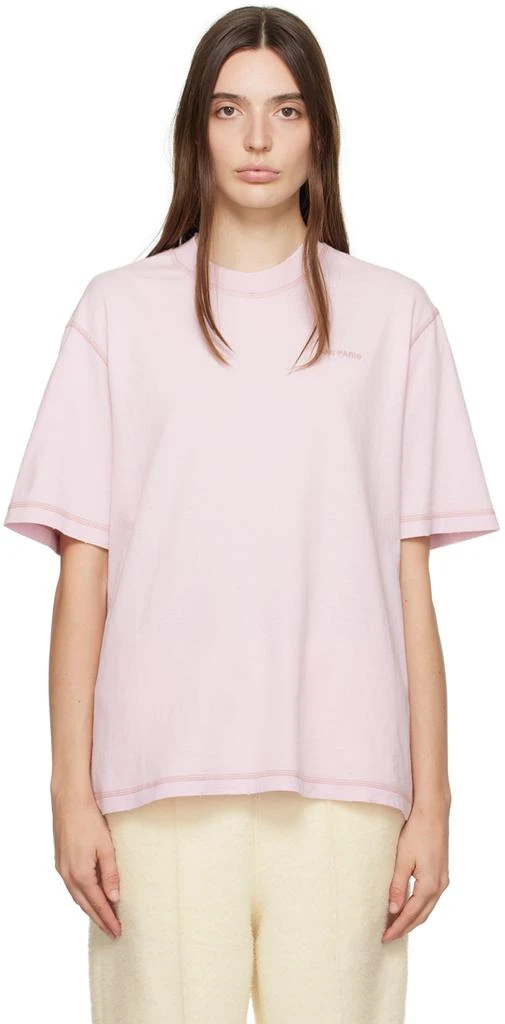 商品AMI|Pink Fade Out T-Shirt,价格¥1438,第1张图片