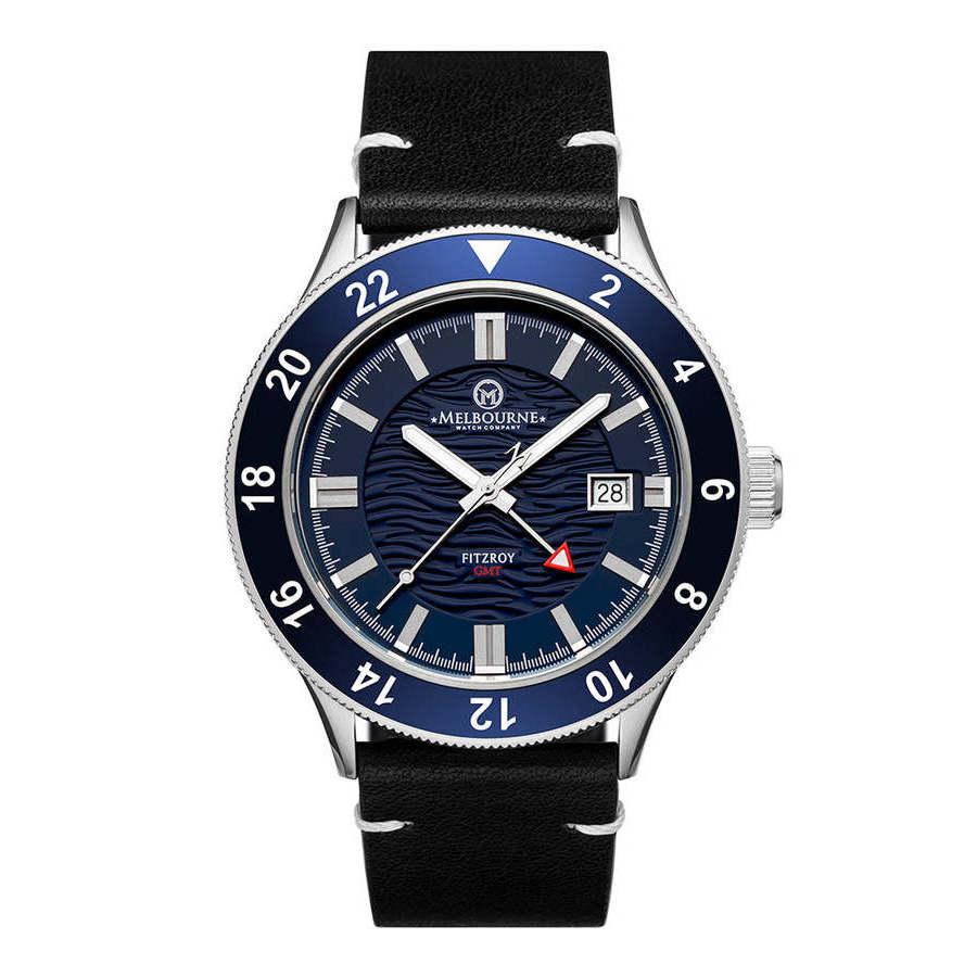 Fitzroy GMT Quartz Blue Dial Mens Watch FZ.44.Q.GMT.02商品第1张图片规格展示