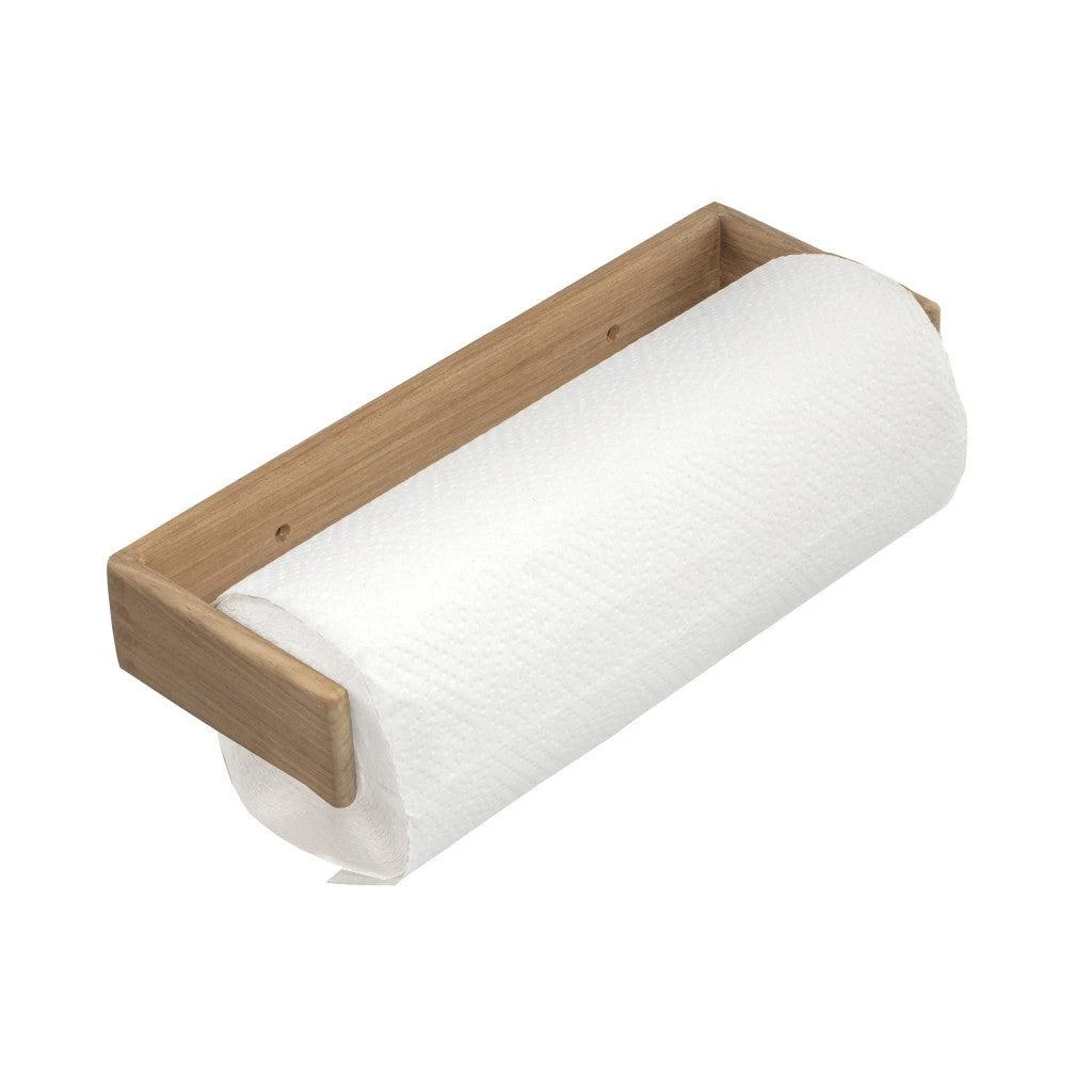 商品Homezia|Wall Mounted 12.25 " Wood Paper Towel Holder,价格¥438,第1张图片