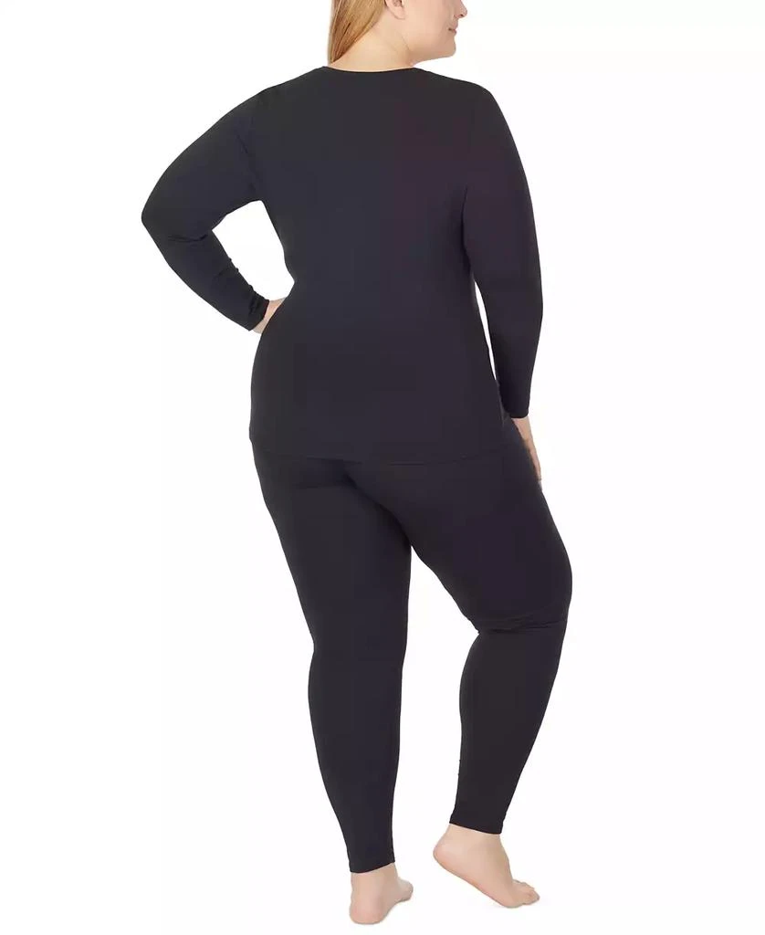 商品Cuddl Duds|Plus Size Softwear with Stretch V-Neck Top,价格¥182,第2张图片详细描述