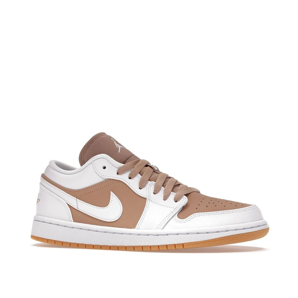 商品Jordan|Air Jordan 1 Low Hemp White Sneaker,价格¥1812,第2张图片详细描述