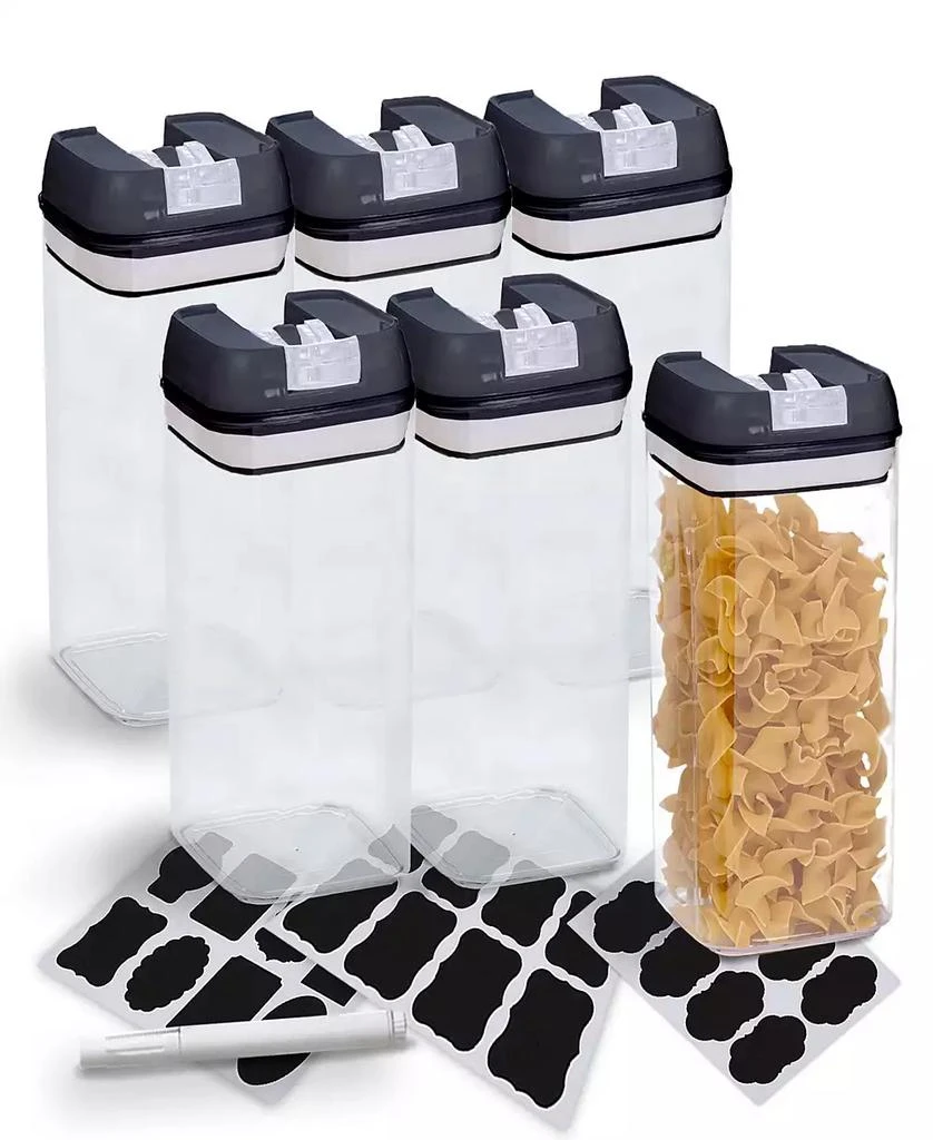 商品Cheer Collection|6 Piece Food Storage Containers, 1.2 Liter,价格¥326,第1张图片