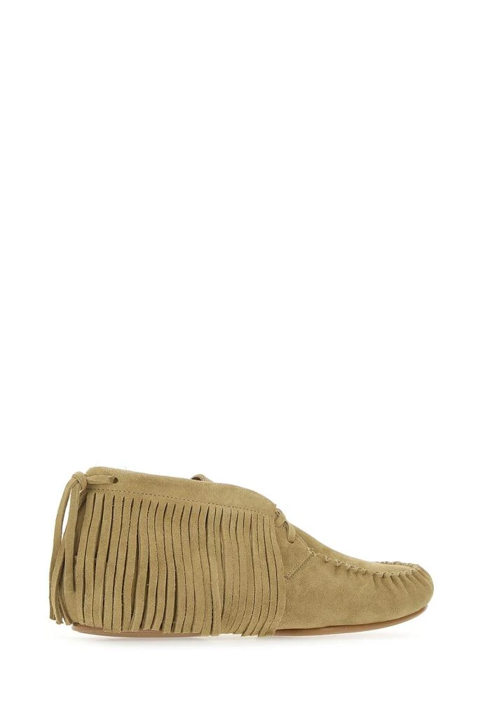商品Loewe|Beige suede Paula’s Ibiza lace-up shoes,价格¥3687,第2张图片详细描述