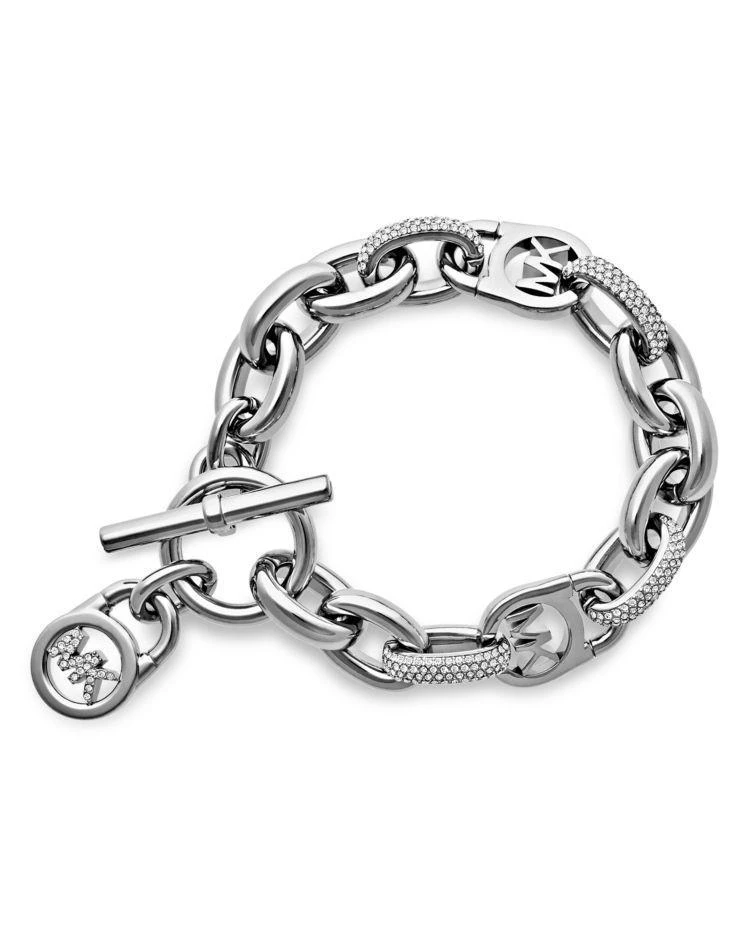 商品Michael Kors|Pavé Link Toggle Bracelet,价格¥1085,第1张图片