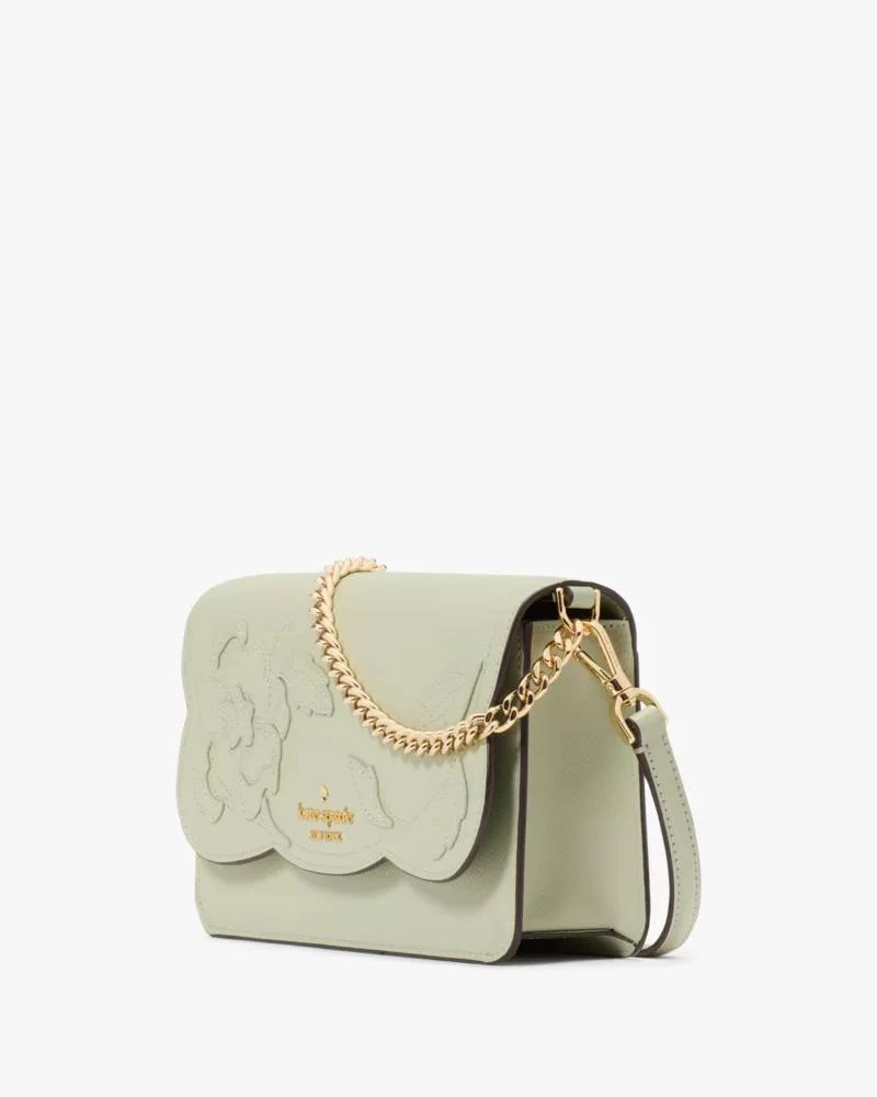 商品Kate Spade|Madison Floral Applique Willow Mini Crossbody,价格¥737,第3张图片详细描述
