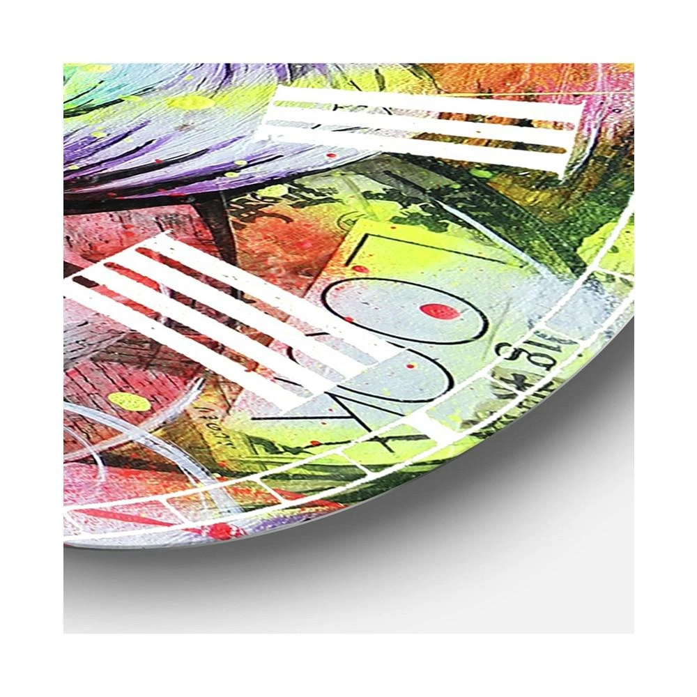 商品Designart|Visionary 2 Oversized Modern Wall Clock - 36 x 36,价格¥3029,第3张图片详细描述