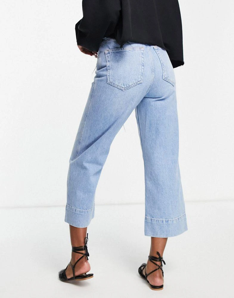 商品Topshop|Topshop cropped jeans in bleach,价格¥75,第2张图片详细描述