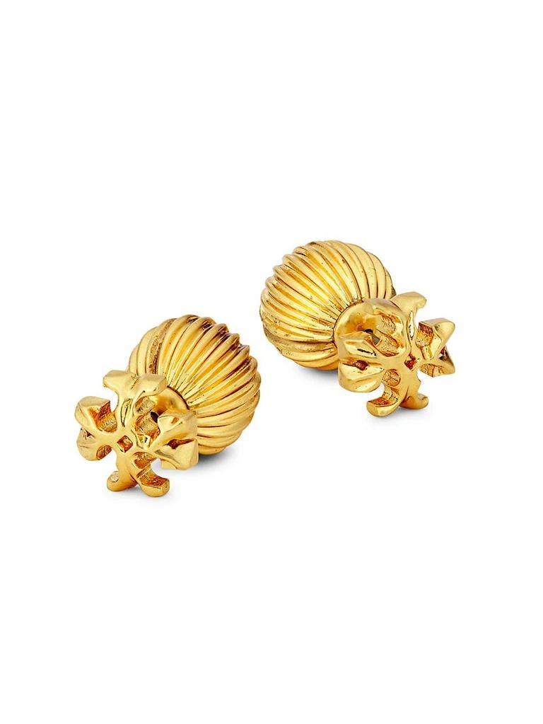 商品Tory Burch|Roxanne 18K-Gold-Plated Double-Stud Earrings,价格¥555,第1张图片