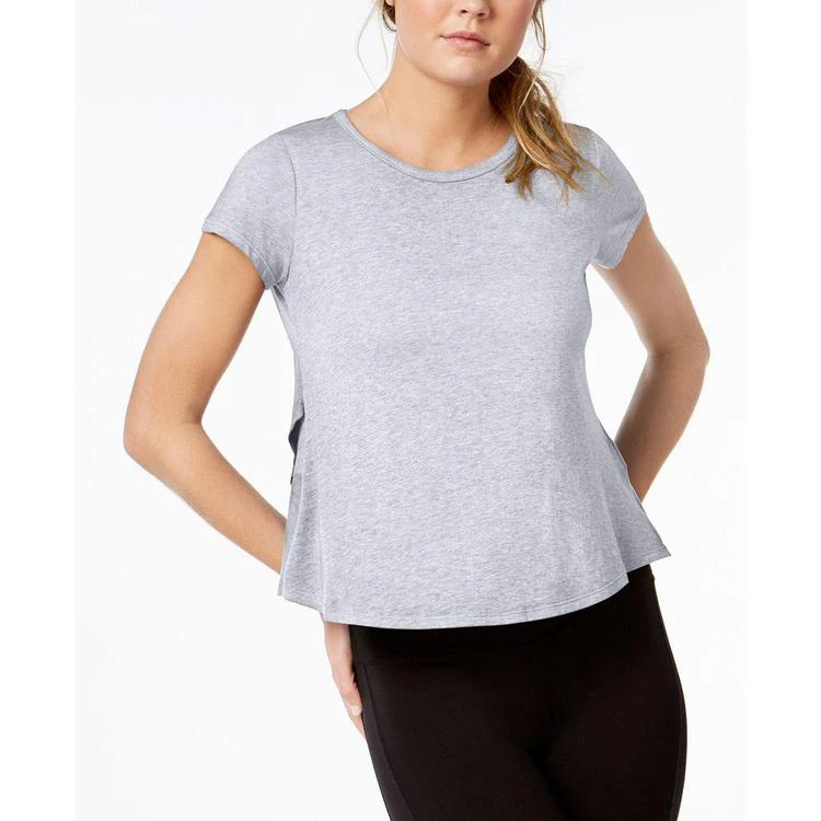 商品Calvin Klein|Performance Flared-Hem Top,价格¥88,第3张图片详细描述