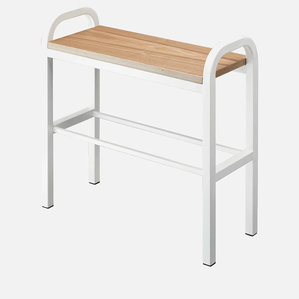 商品Yamazaki|Yamazaki Tower Shoe Rack with Wooden Board - White,价格¥301,第1张图片