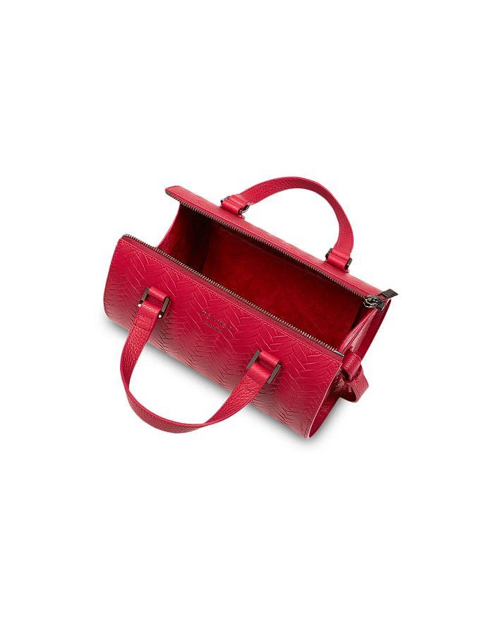 商品meli melo|Vera Woven Leather Duffel Satchel  ,价格¥1444,第3张图片详细描述