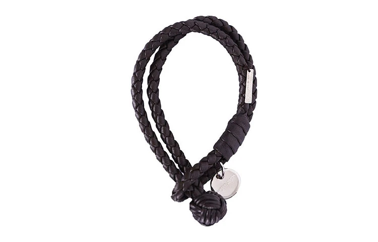 商品[国内直发] Bottega Veneta|葆蝶家 双层叠戴设计 999银 手链 男女同款情侣款,价格¥3563,第3张图片详细描述