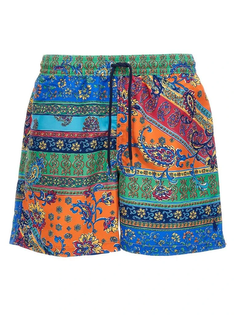 商品Ralph Lauren|Polo Ralph Lauren Paisley-Printed Drawstring Swim Shorts,价格¥1348,第1张图片